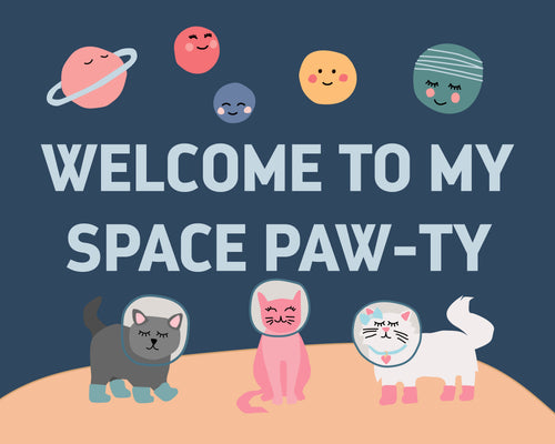 Space Cats Party Pack