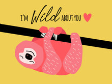 Load image into Gallery viewer, Wild and Bright Valentine&#39;s Day Cards digital download