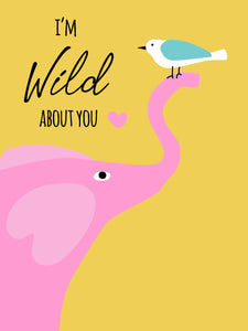 Wild and Bright Valentine's Day Cards digital download