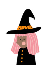 Load image into Gallery viewer, Halloween Witches Wall Art Posters and Cards